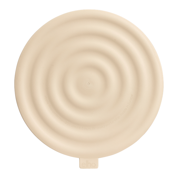ripple floor protector 17cm mushroom beige
